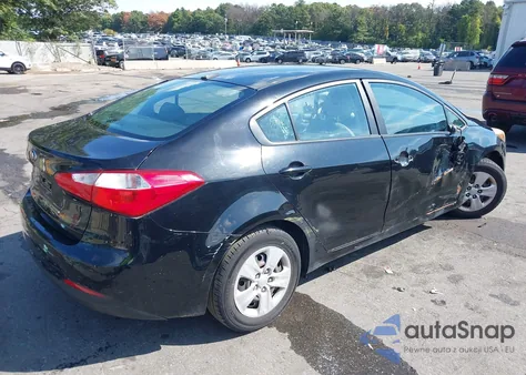 2016 Kia Forte Lx from USA, damaged, VIN KNAFK4A61G5474970